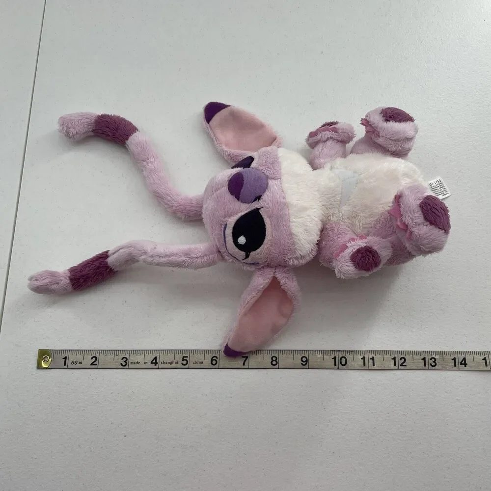 Disney Parks Lilo &‎ Stitch Angel Plush 8in Disneyland Walt Disney World Pink